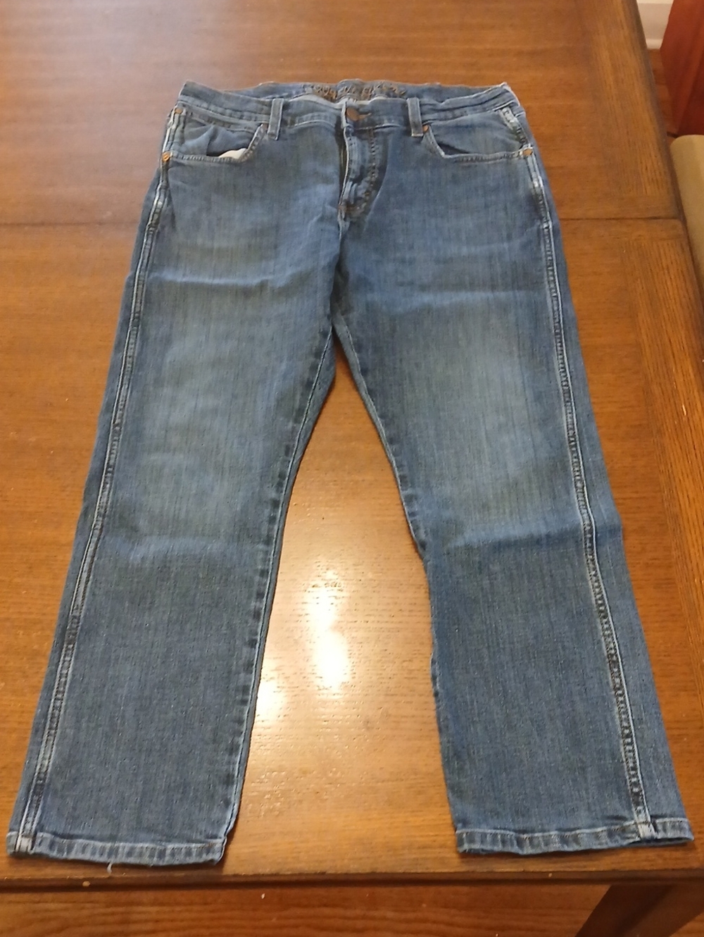 Wrangler Slim Straight 34x30 Comfortable Everyday Denim